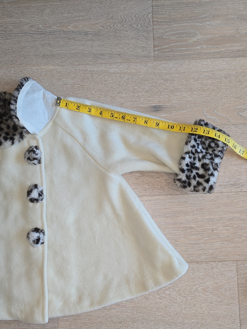 Davina Designs - Boston Faux-Fur Trim Girls' Coat - Leopard Accent - Picture 15 of 17